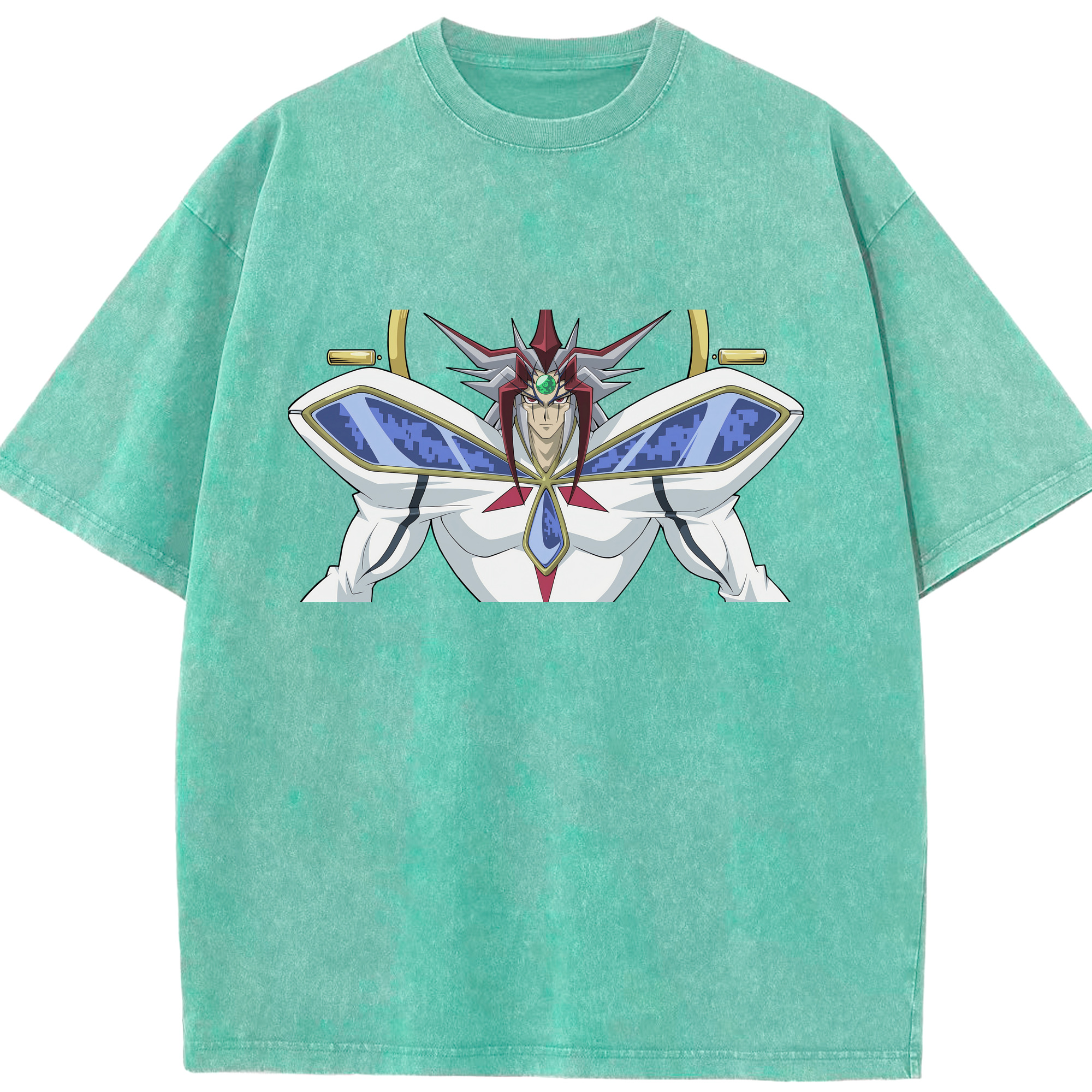 （画像用） 遊☆戯☆王 Yu-Gi-Oh! 綿100% ヴィンテージ風 半袖Tシャツ（フロントプリント）